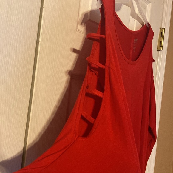 Soho New York & Co Jeans off the shoulder 3/4 length sleeves soft tee; size: XL - Picture 2 of 3